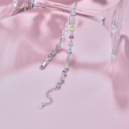 [Echo Fine ]Radiant Water Drop Shape Daily Bracelet