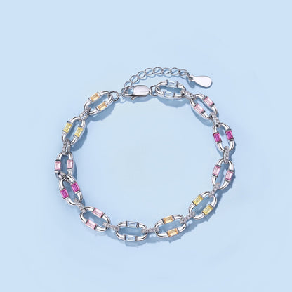 [Echo Fine ]Dazzling Colorful Daily Bracelet