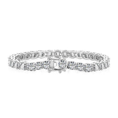[Echo Fine ]Ornate Sparkling Round Cut Wedding Bracelet
