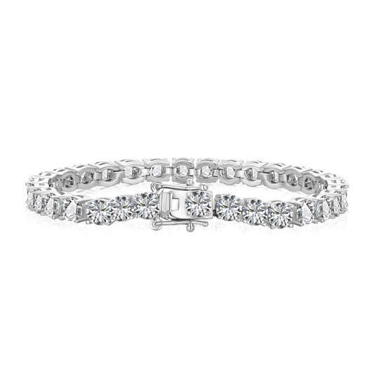 [Echo Fine ]Ornate Sparkling Round Cut Wedding Bracelet