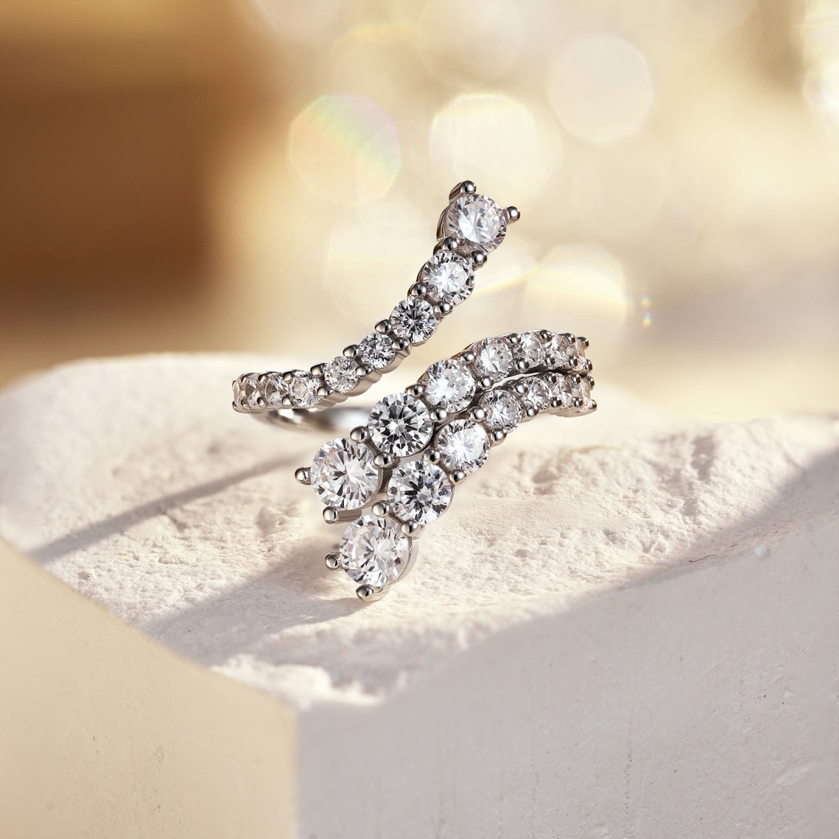 [Echo Fine ]Unique Vivid Snake Shape Daily Ring