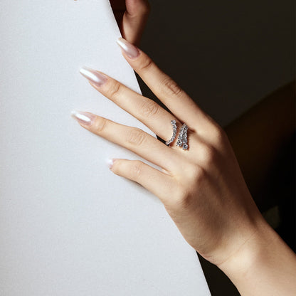 [Echo Fine ]Unique Vivid Snake Shape Daily Ring