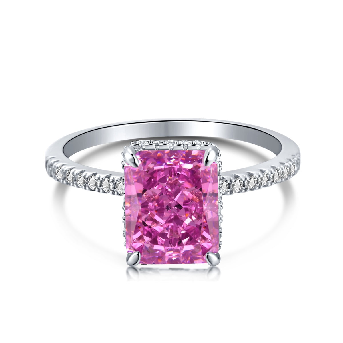 [Echo Fine ]4.0 Carat Luxurious Engagement Ring