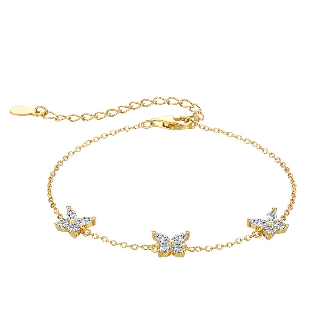 [Echo Fine ]Radiant Butterfly Shape Necklace