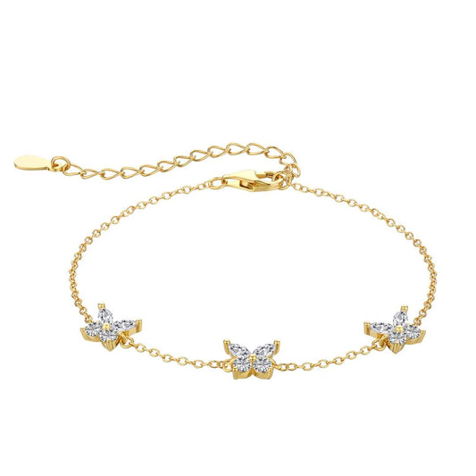 [Echo Fine ]Radiant Butterfly Shape Necklace
