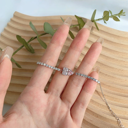 [Echo Fine ]Dazzling Unique Multi Shape Lover Bracelet