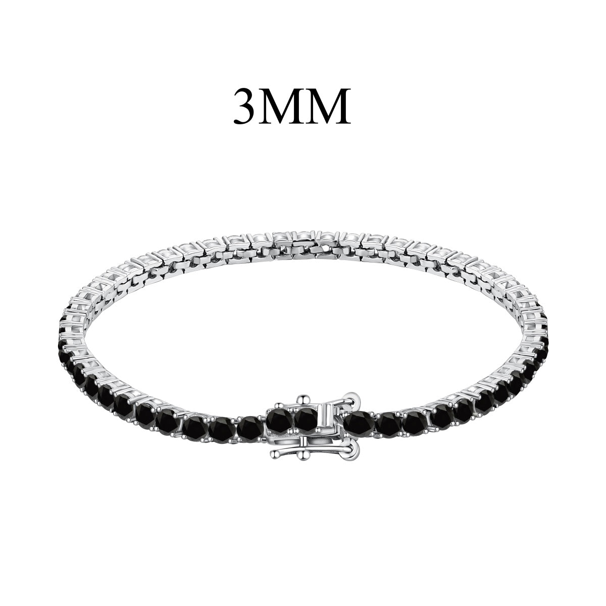 [Echo Fine ]Radiant Colorful Round Cut Party Bracelet