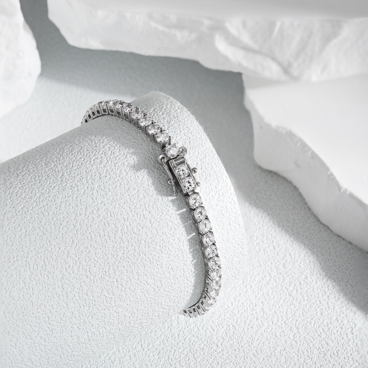 [Echo Fine ]Radiant Colorful Round Cut Party Bracelet