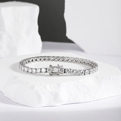 [Echo Fine ]Radiant Colorful Round Cut Party Bracelet