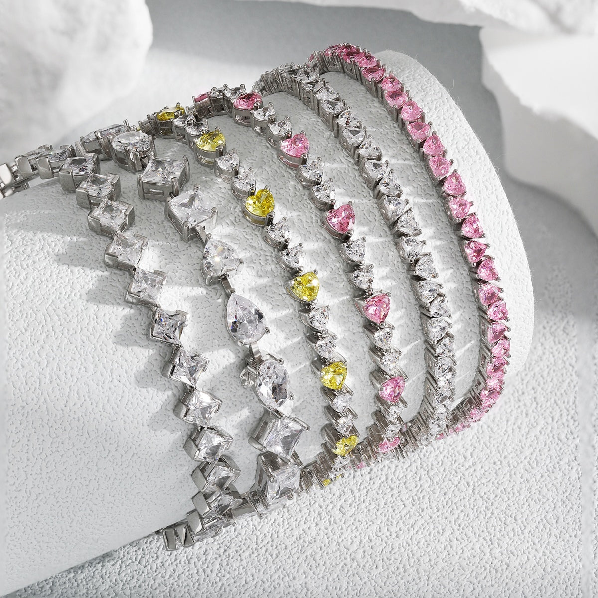 [Echo Fine ]Unique Exquisite Multi Cut Daily Bracelet