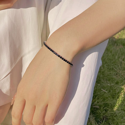 [Echo Fine ]Radiant Colorful Round Cut Party Bracelet