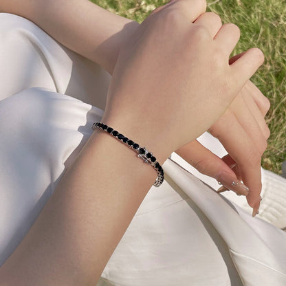 [Echo Fine ]Radiant Colorful Round Cut Party Bracelet