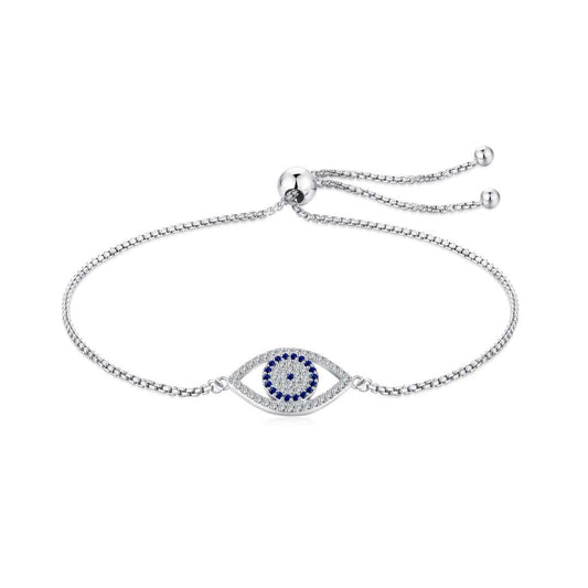 [Echo Fine ]Dazzling Eye Shape Necklace
