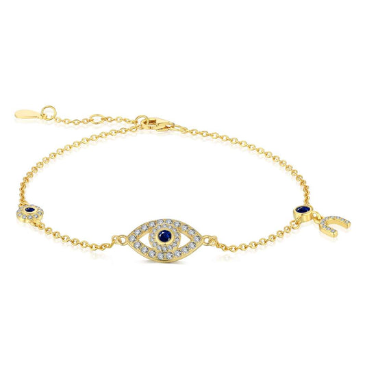 [Echo Fine ]Dainty Eye Shape Necklace