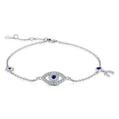 [Echo Fine ]Dainty Eye Shape Necklace