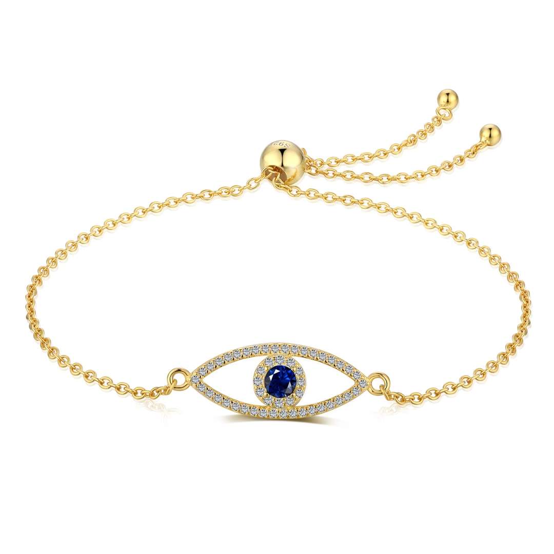 [Echo Fine ]Devil's Eye Hollow Design Bracelet