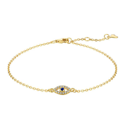 [Echo Fine ]Evil Eye Shape Necklace