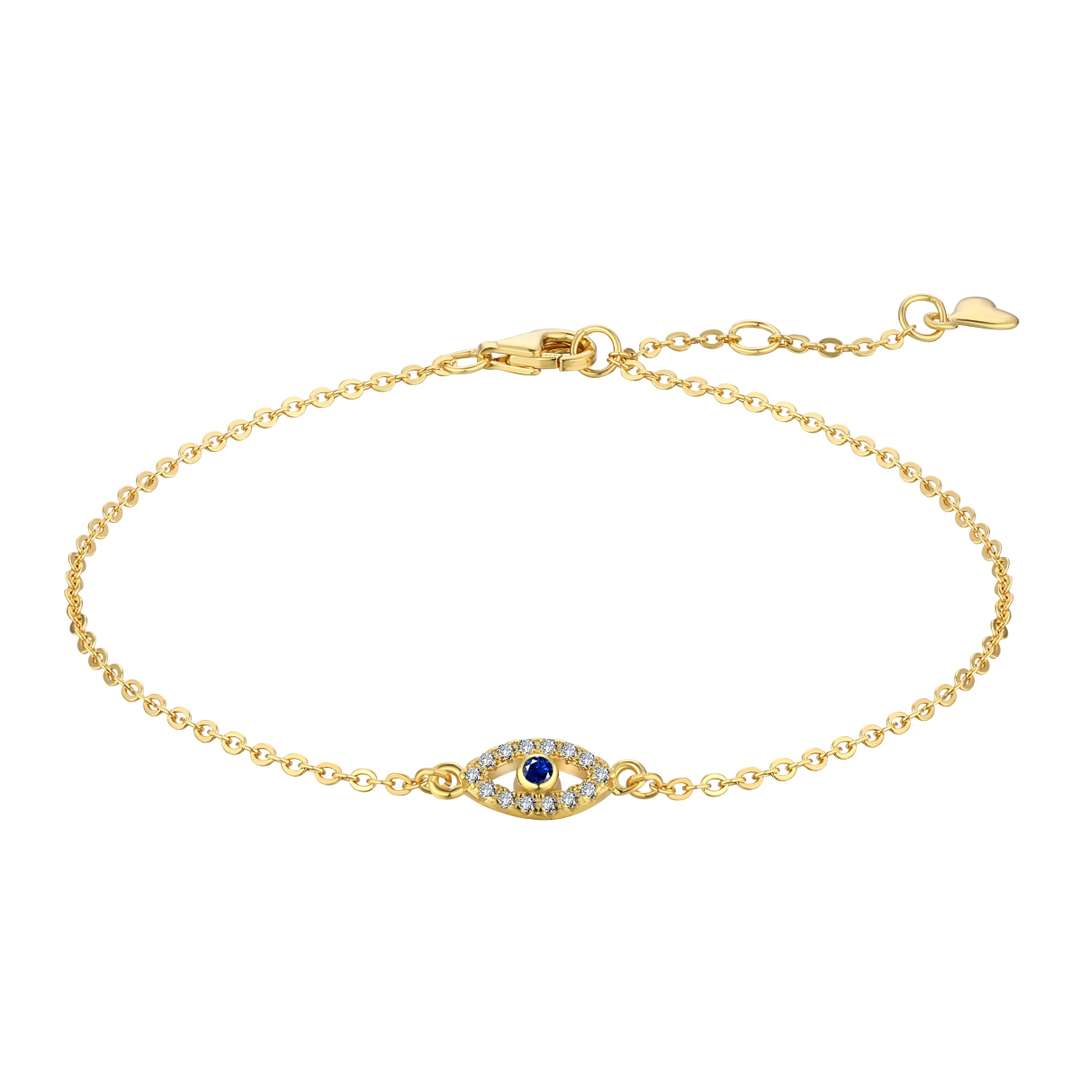 [Echo Fine ]Evil Eye Shape Necklace