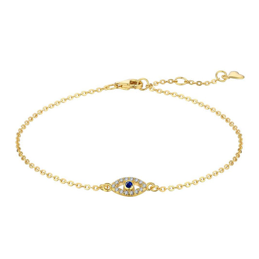 [Echo Fine ]Evil Eye Shape Necklace