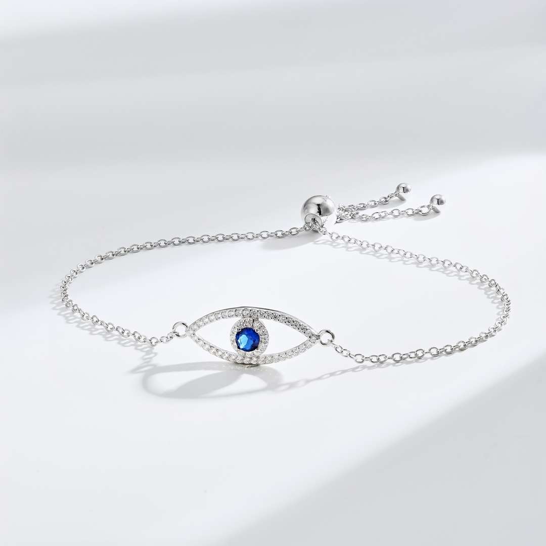[Echo Fine ]Devil's Eye Hollow Design Bracelet