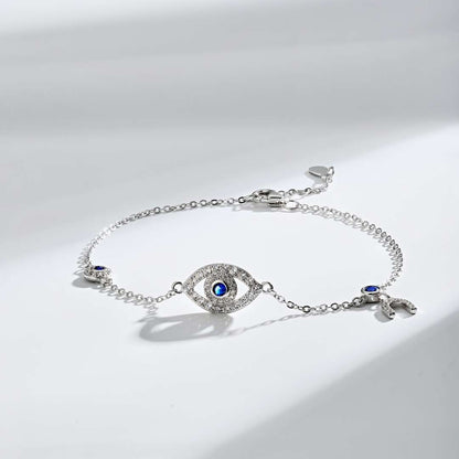 [Echo Fine ]Dainty Eye Shape Necklace