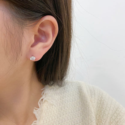 [Echo Fine ]Unique Round Shape Earrings