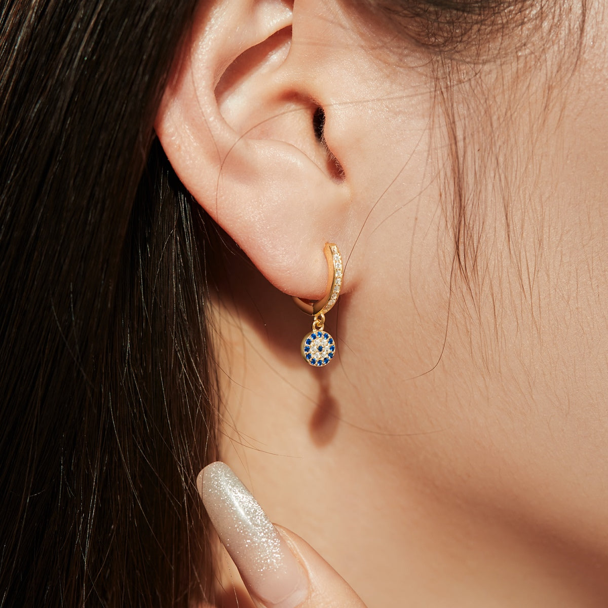 [Echo Fine ]Unique Devil Eye Earrings