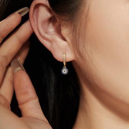 [Echo Fine ]Unique Devil Eye Earrings