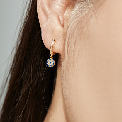[Echo Fine ]Unique Devil Eye Earrings