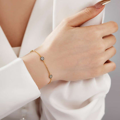 [Echo Fine ]Delicate Round Shape Pendent Necklace