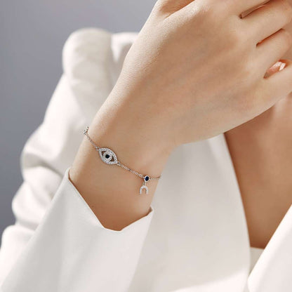 [Echo Fine ]Dainty Eye Shape Necklace