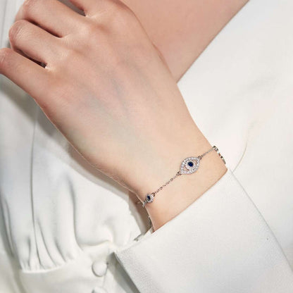 [Echo Fine ]Dainty Eye Shape Necklace
