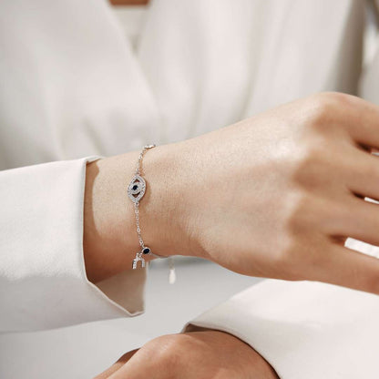 [Echo Fine ]Dainty Eye Shape Necklace