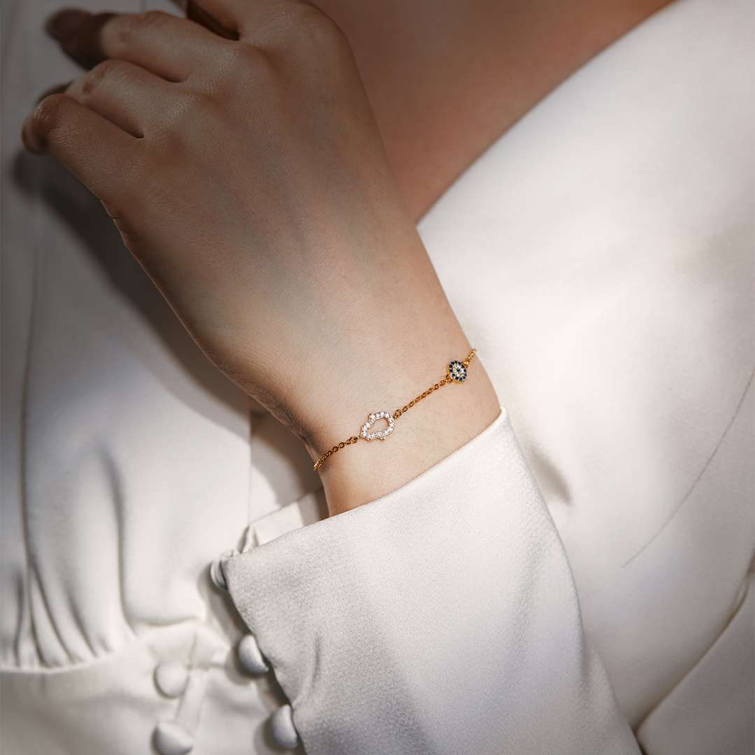 [Echo Fine ]Gost Shape & Round Shape Necklace