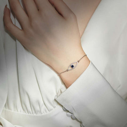 [Echo Fine ]Devil's Eye Hollow Design Bracelet