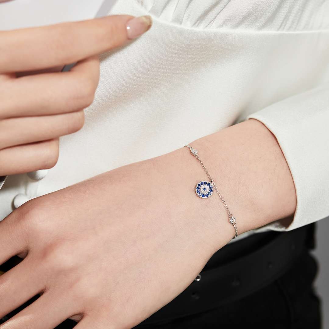 [Echo Fine ]Devil's Eye Round Shape Bracelet