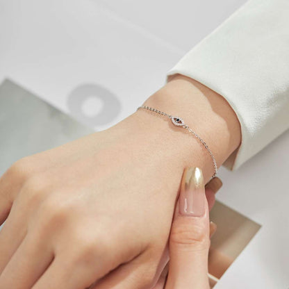 [Echo Fine ]Evil Eye Shape Necklace