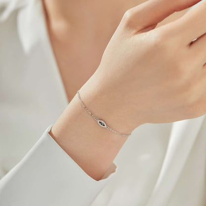 [Echo Fine ]Evil Eye Shape Necklace