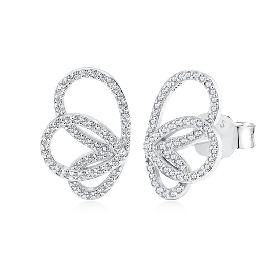 [Echo Fine ]Exquisite Butterfly Shape Earrings