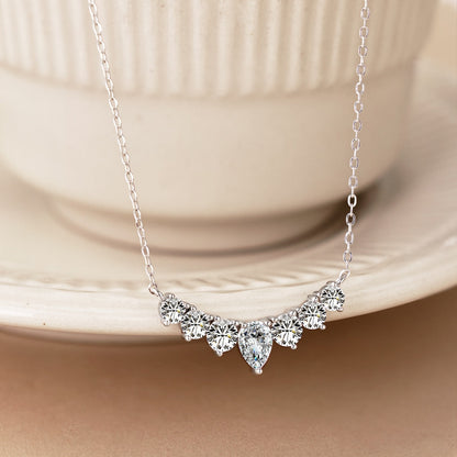 [Echo Fine ]Dainty Colorful Heart Necklace