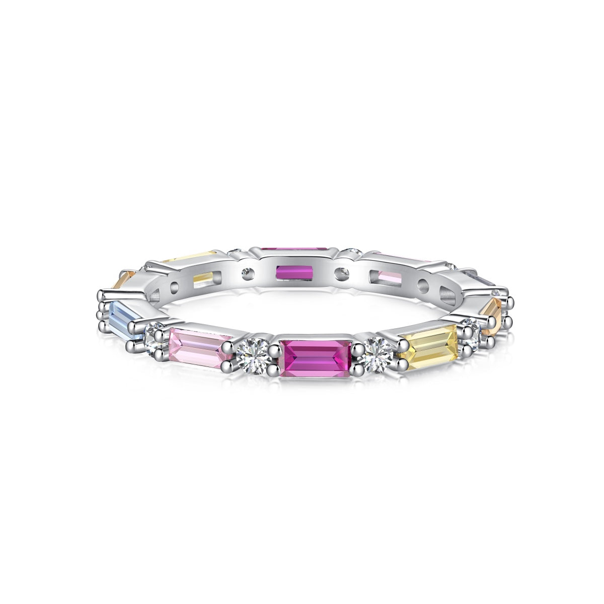 [Echo Fine ]Lively In Shades Elegant Radiant Cut Daily Ring