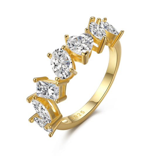 [Echo Fine ]Delicate Multi Cut Ring