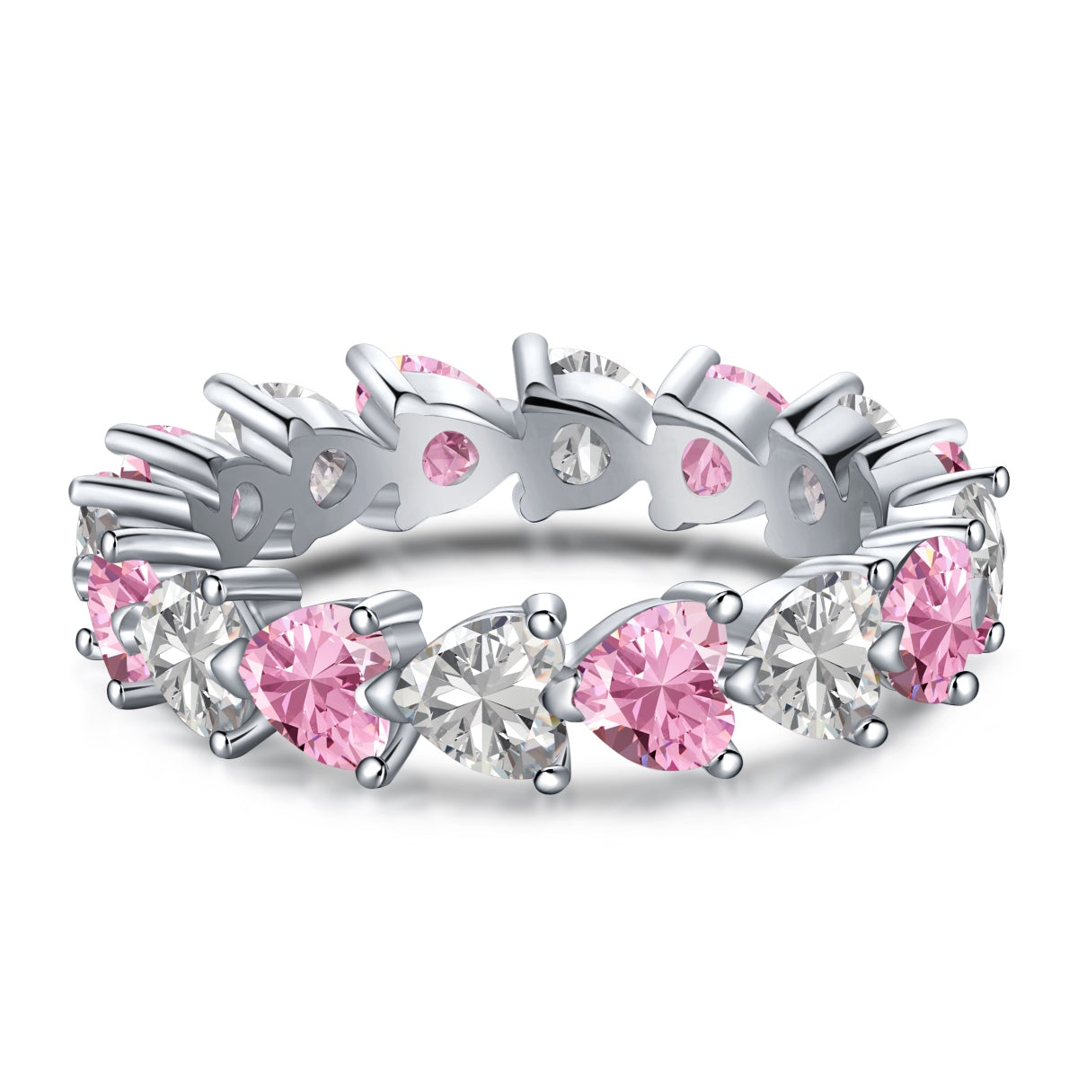 [Echo Fine ]0.25 Carat Radiant Romance Heart Cut Lover Ring