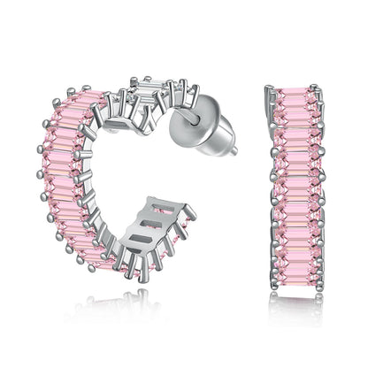 [Echo Fine ]Radiant Heart Cutout Earrings