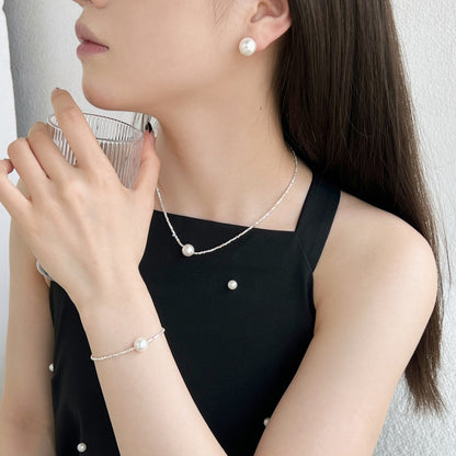 [Echo Fine ]Delicate Pearl Earrings
