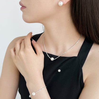 [Echo Fine ]Delicate Pearl Earrings