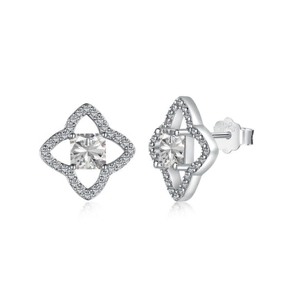 [Echo Fine ]Elegant Star Shape Princess Cut Daily Earrings