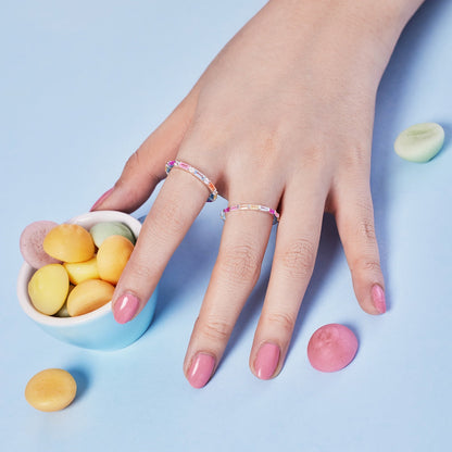 [Echo Fine ]Lively In Shades Elegant Radiant Cut Daily Ring