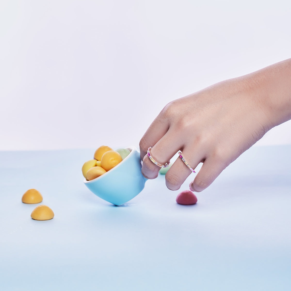 [Echo Fine ]Lively In Shades Elegant Radiant Cut Daily Ring