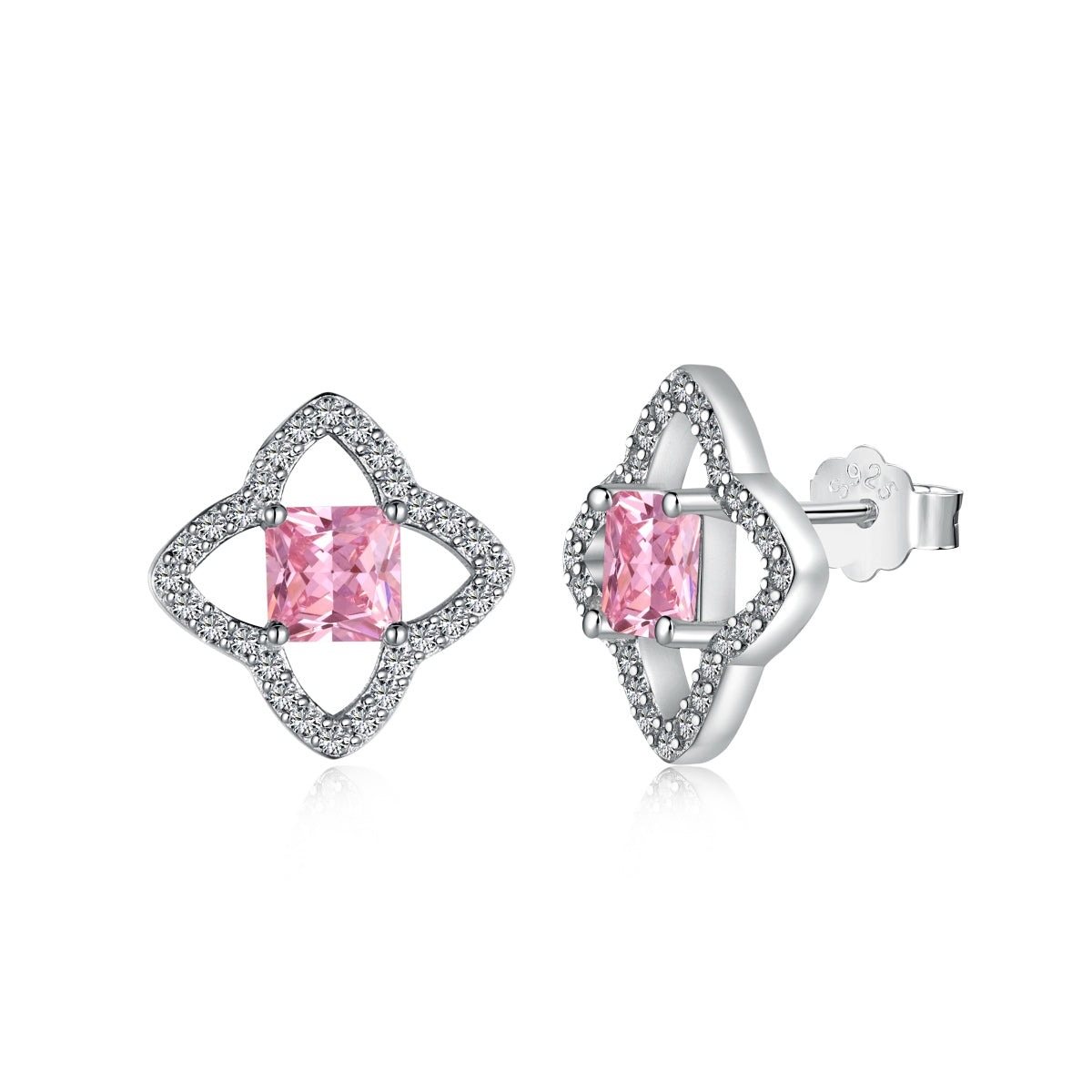 [Echo Fine ]Elegant Star Shape Princess Cut Daily Earrings